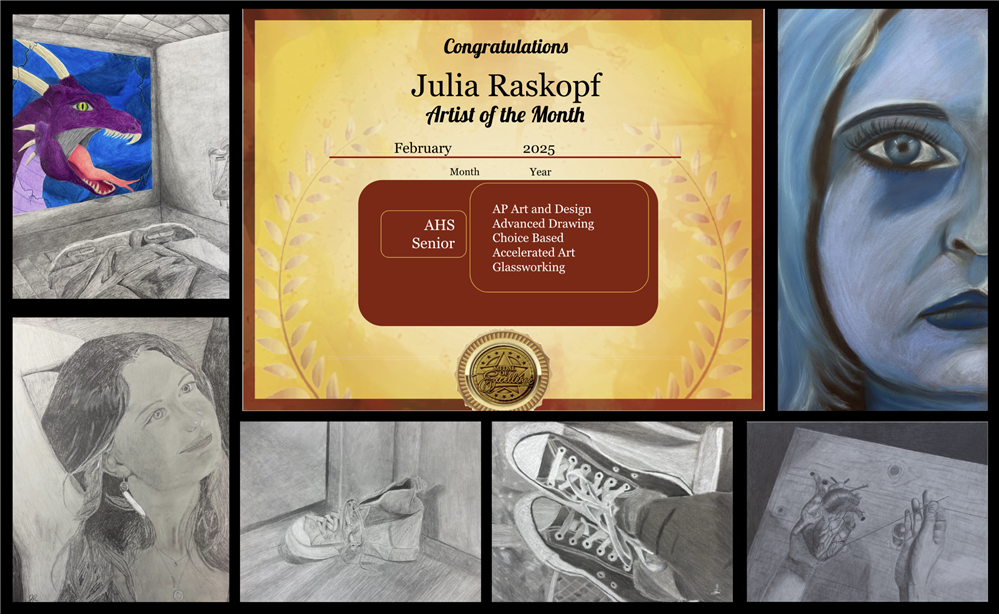 FEBRUARY ARTIST OF THE MONTH